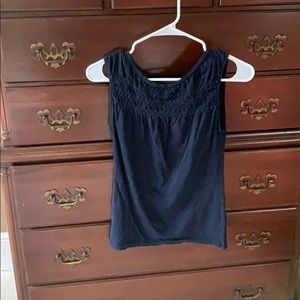 Navy tank top
